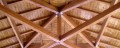 Detalle techo madera